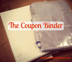 Organizing Coupons Binder Method