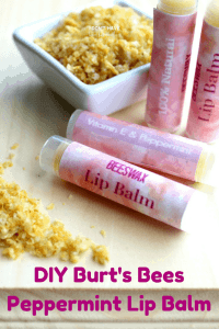 DIY Burt's Bees Peppermint Lip Balm (1)
