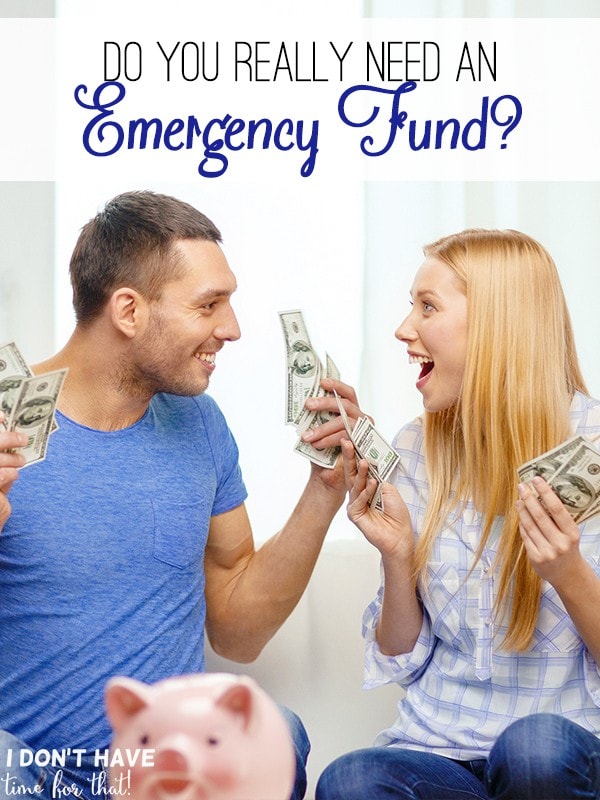 Do you really need an Emergency Fund