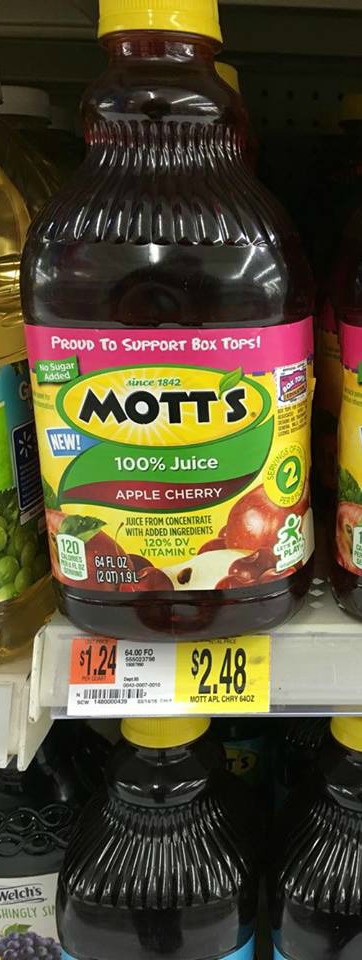 Motts Apple Cherry Juice