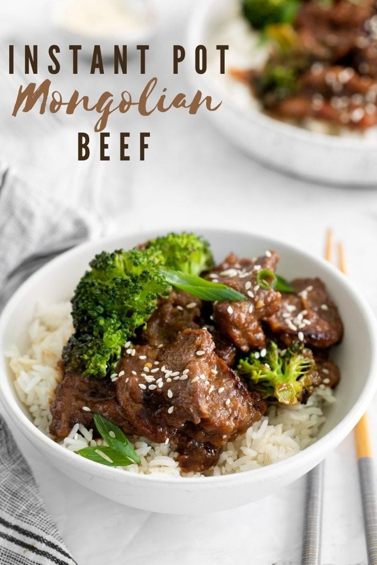 Instant Pot Mongolian Beef (Better than takeout!)