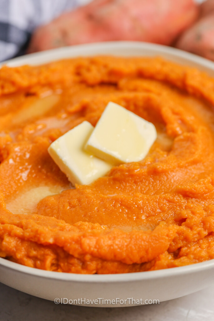 Instant Pot Mashed Sweet Potatoes I Dont Have Time For That 0025