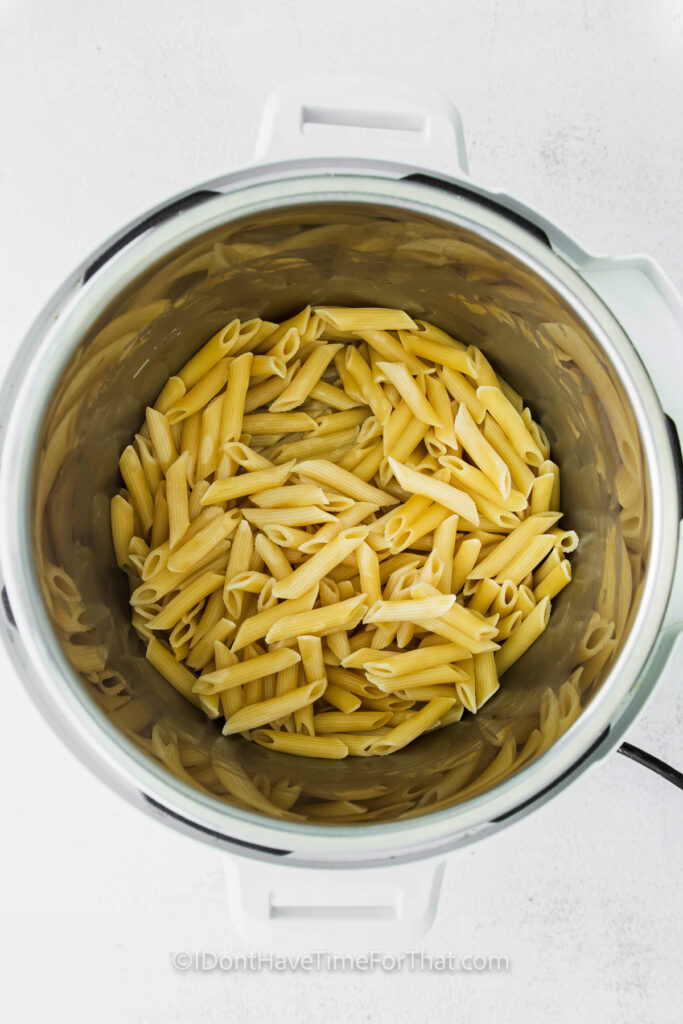 cooked noodles to make Instant Pot Feta Pasta