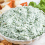 bowl of Spinach Dip
